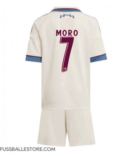 Günstige Ajax Raul Moro #7 3rd trikot Kinder 2025-26 Kurzarm (+ Kurze Hosen)